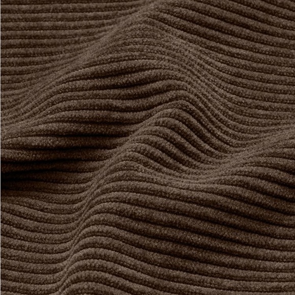 Mid Rise Button Zipper Side Pocket Corduroy Casual Pants - Picture 8 of 9